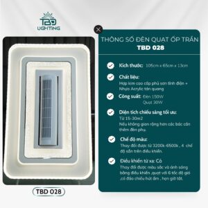 Đèn Ốp Trần - 028