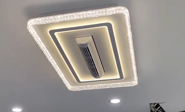 Cách lắp đèn quạt ốp trần tbd lighting